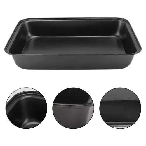Set 3 Asaderas para Horno 32×22×5cm, 37.5×25.5×5.5cm y 42.5×28.5×5.5cm - imagen 2