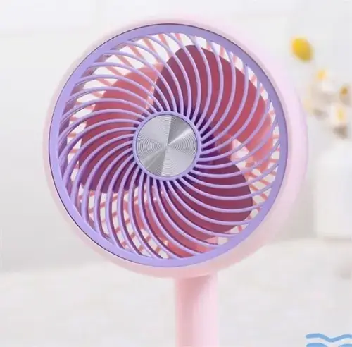 Ventilador portátil colores pastel recargable USB - imagen 2