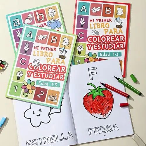 LIBRO INFANTIL PARA COLOREAR 64 PÁGINAS PAPEL A4 28.5x20.5cm - imagen 3