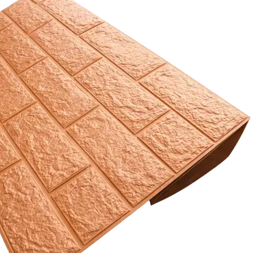 Placa adhesiva 3D color cobre 70x77cm - CAJA DE 150 UNIDADES - imagen 2