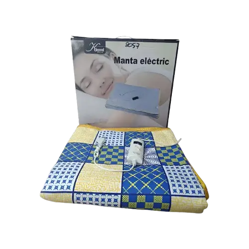 Calienta Cama Eléctrico 1 Plaza 150 X 70cm Varios Colores Cuadrille - imagen 2