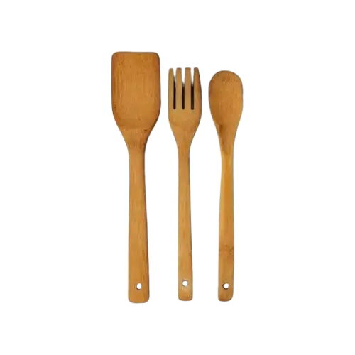 Set de 3 Cucharas de Madera