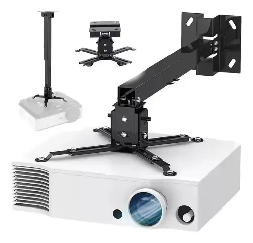 SOPORTE PLEGABLE DE TECHO Y PARED PARA PROYECTOR HIERRO MIN. 43cm MAX 65cm 25kgs +15° / -15° - imagen 4