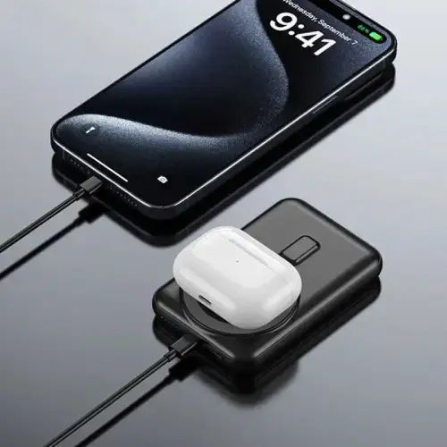 POWER BANK INALÁMBRICO SOLAR 5V TREQA 10000mAh - imagen 2