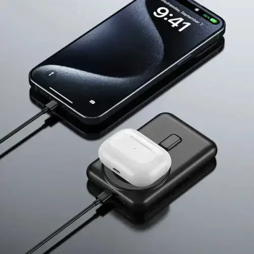 POWER BANK INALÁMBRICO SOLAR 5V TREQA 10000mAh - imagen 2