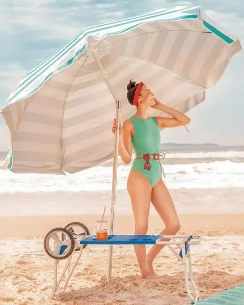CARRITO DE PLAYA ALUMINIO MOR CON EXTENSIBLE HASTA 20kg 84x48,3x111cm - imagen 2