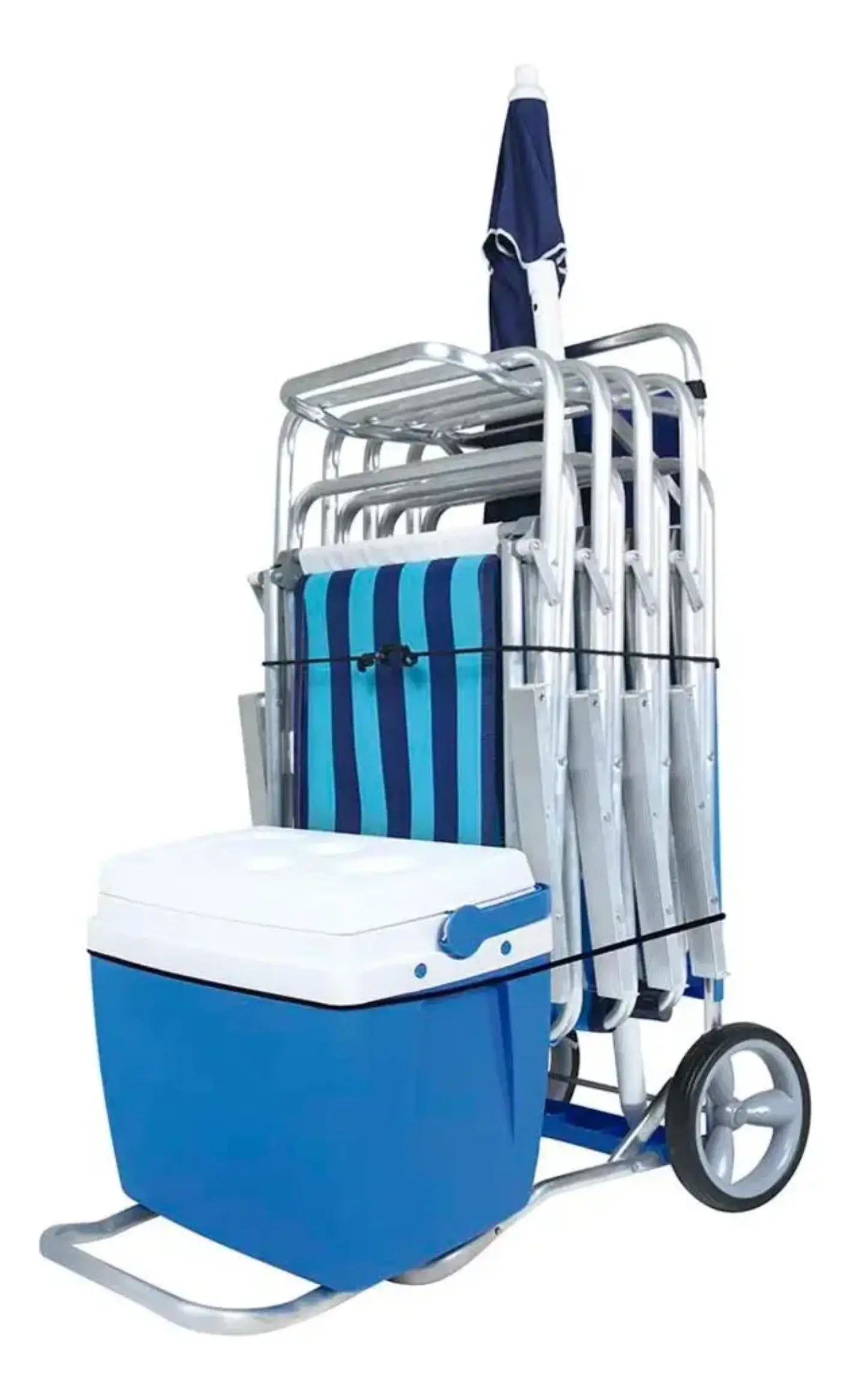 CARRITO DE PLAYA ALUMINIO MOR CON EXTENSIBLE HASTA 20kg 84x48,3x111cm - imagen 3