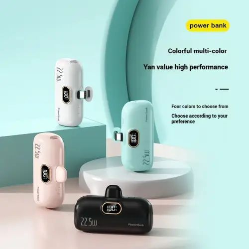 MINI POWER BANK TIPO C 2.0A 5000mAh - imagen 3