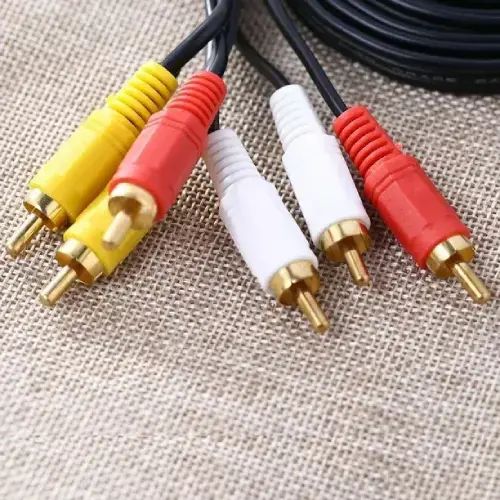 CABLE AUDIO/VIDEO RCA A RCA 1.5mts - imagen 2