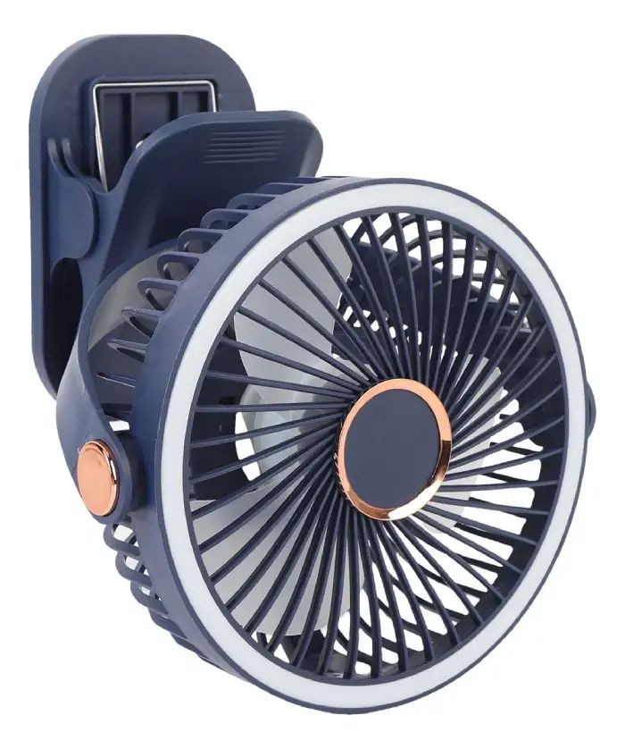 Ventilador De Escritorio de 5 Velocidades Con Luz - imagen 2