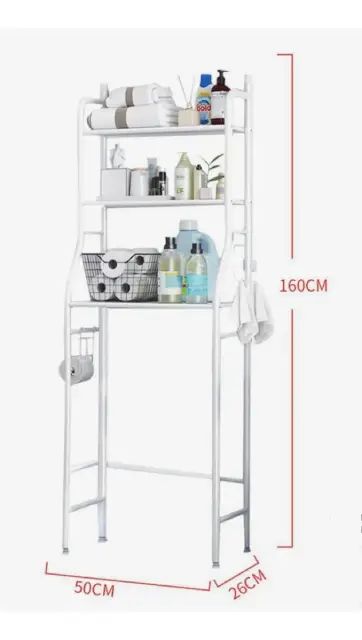 Mueble Organizador De Baño De 3 Niveles - imagen 2