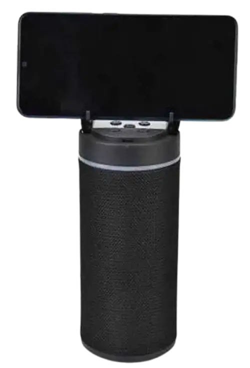 Parlante Mini Tubo Bluetooth Recargable con Soporte para Celular - imagen 2