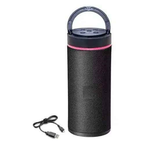 Parlante Mini Tubo Bluetooth Recargable con Soporte para Celular - imagen 1