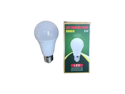 Bombita de luz LED con Sensor de Movimiento 9W con Luz Cálida - imagen 2
