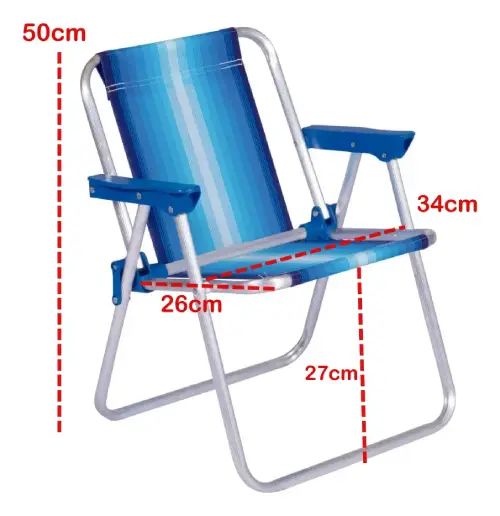 SILLA INFANTIL  MOR ALUMINIO - imagen 2