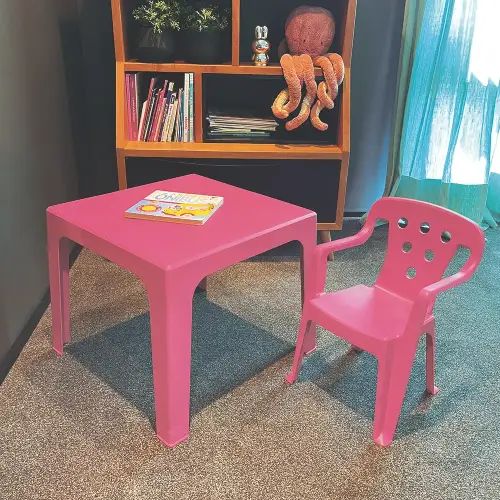 SILLA INFANTIL RESINA MOR VARIOS COLORES 40KG - imagen 3