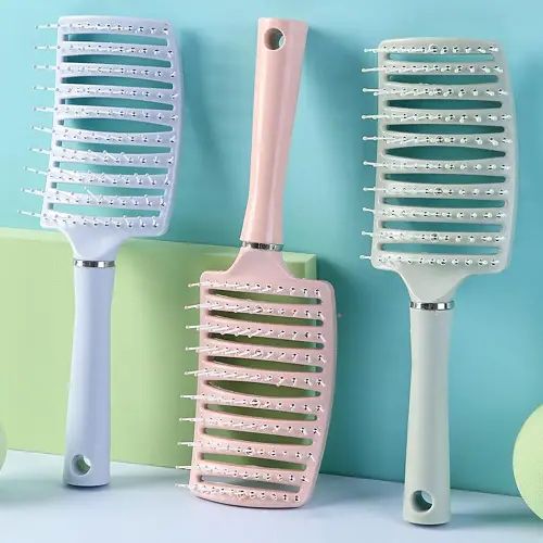 Cepillo de Pelo Curvo para Secado Rápido y Desenredar - imagen 3