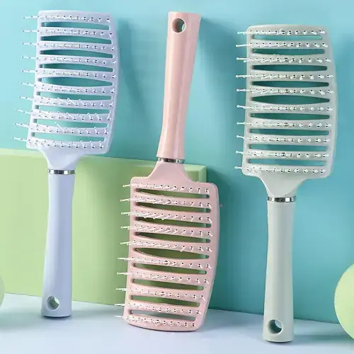 Cepillo de Pelo Curvo para Secado Rápido y Desenredar - imagen 3