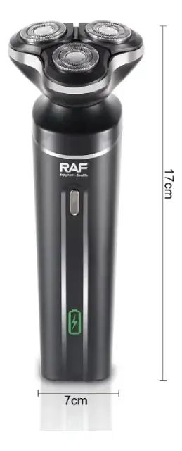 Afeitadora Eléctrica Recargable Impermeable 3 En1 Raf  - imagen 3