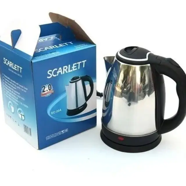 JARRA ELÉCTRICA SCARLETT 2L METÁLICA - imagen principal