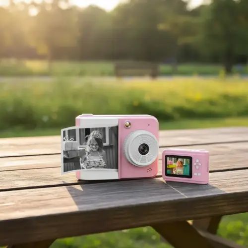 CÁMARA DIGITAL INSTANTÁNEA PARA NIÑOS 2.4" Micro SD 32GB VGA/30fps/1mp/JPG 1800mAh 10.8x8.1x4.5cm - imagen 3