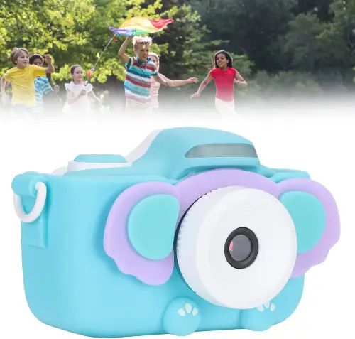 MINI CÁMARA DIGITAL PARA NIÑOS 2.0" Micro SD 4GB-32GB VGA/30fps/1080p/JPEG 1000mAh Silicona + ABS 8.6x5.3cm - imagen 3
