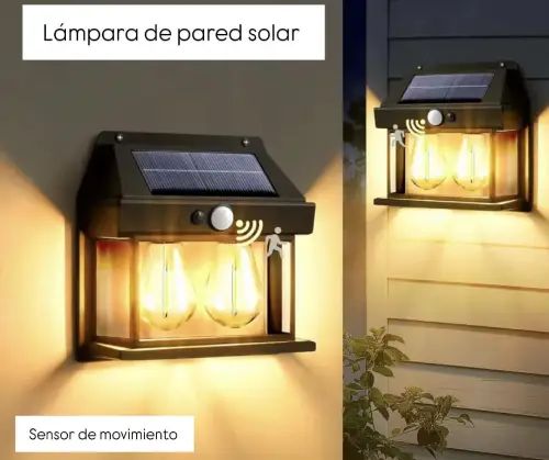 Luz Solar Doble con Panel Integrado - imagen 2