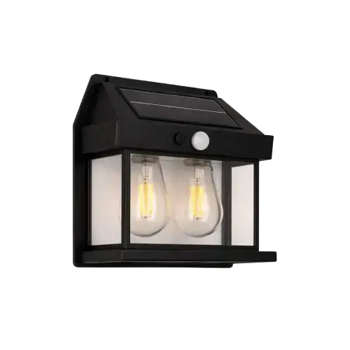 Luz Solar Doble con Panel Integrado - imagen 1