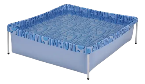 PISCINA INFANTIL ESTRUCTURAL MOR 400L 110x110x33cm - imagen 2
