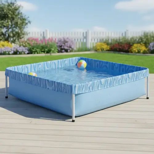 PISCINA INFANTIL ESTRUCTURAL MOR 400L 110x110x33cm - imagen 3