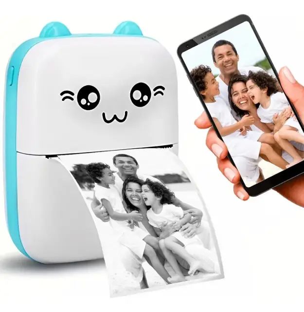Mini Impresora Térmica Portátil Bluetooth - imagen 2