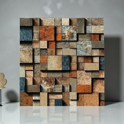 LÁMINA AUTOADHESIVA DISEÑO LADRILLO CLÁSICO 70x77cm --- 150 UNIDADES - imagen 2