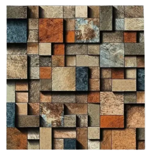 LÁMINA AUTOADHESIVA DISEÑO LADRILLO CLÁSICO 70x77cm --- 150 UNIDADES