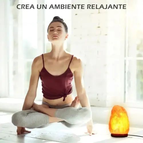 Lámpara de Sal Himalaya 2-3kg Con Dimmer Para Regular La Intensidad - imagen 4