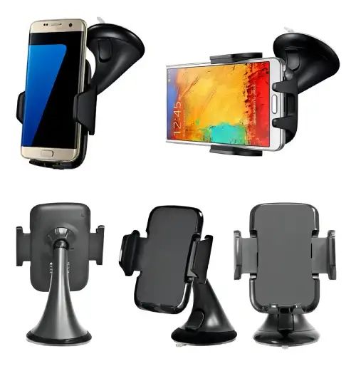 SOPORTE PARA CELULARES PARA AUTO Y ESCRITORIO 360° - imagen 2