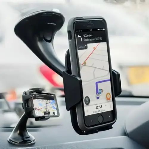 SOPORTE PARA CELULARES PARA AUTO Y ESCRITORIO 360° - imagen 3
