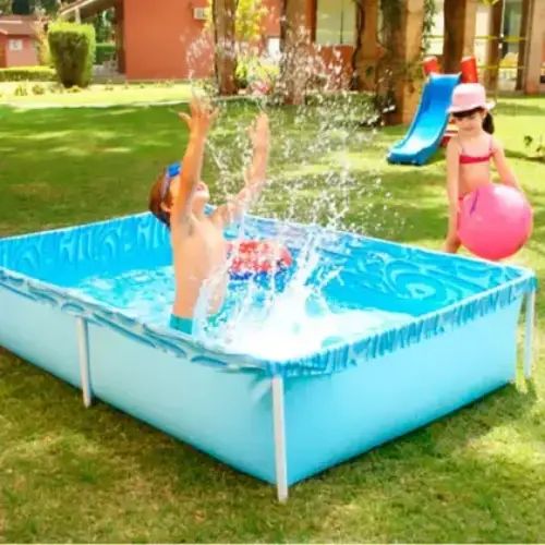 PISCINA INFANTIL ESTRUCTURAL MOR 1500L 189x189x42cm - imagen 2