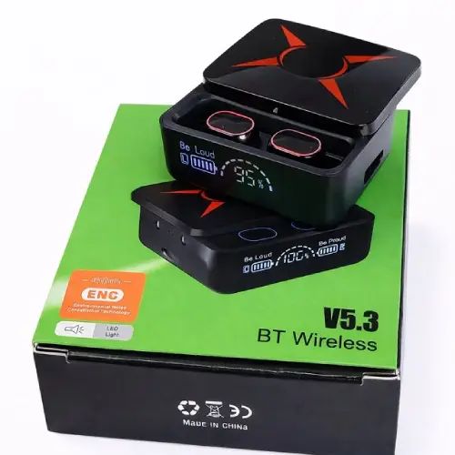 Auriculares Inalámbricos Táctiles M90 Pro Power Bank. 5.3 - imagen 2