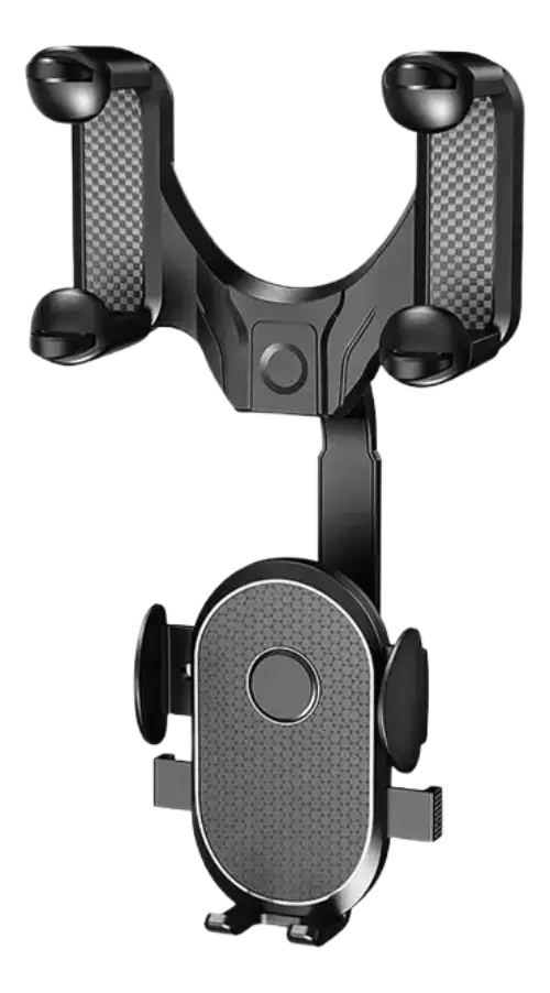 Soporte para celular con doble gancho y fijación segura - imagen principal