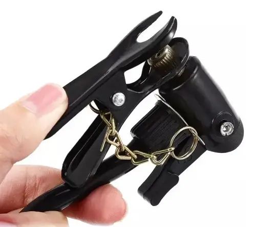 Inflador metálico 30cm con agarre para bicicleta - imagen 3