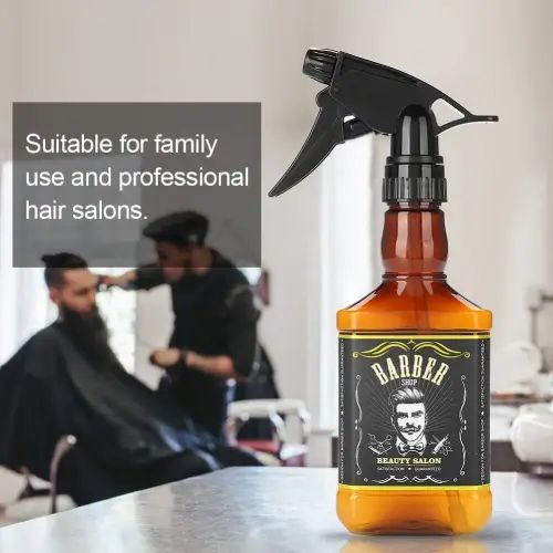 ROCIADOR PARA PELUQUERÍA CUADRADO COLOR MARRÓN - imagen 2