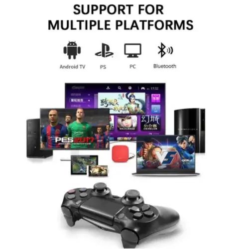 Joystick PS4 genérico con Bluetooth touchpad recargable - imagen 3