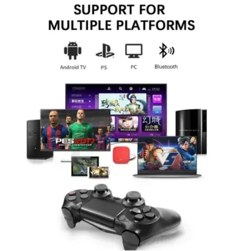 Joystick PS4 genérico con Bluetooth touchpad recargable - imagen 3