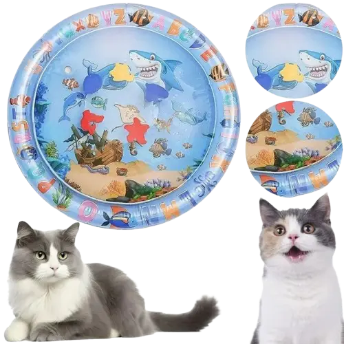  Almohadilla De Agua Para Mascotas, Juguete Acuático Sensorial
