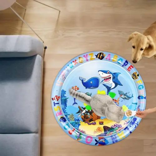  Almohadilla De Agua Para Mascotas, Juguete Acuático Sensorial - imagen 3