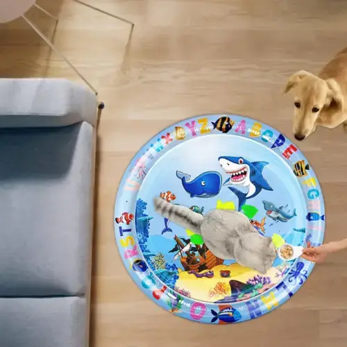 Almohadilla De Agua Para Mascotas, Juguete Acuático Sensorial - imagen 3
