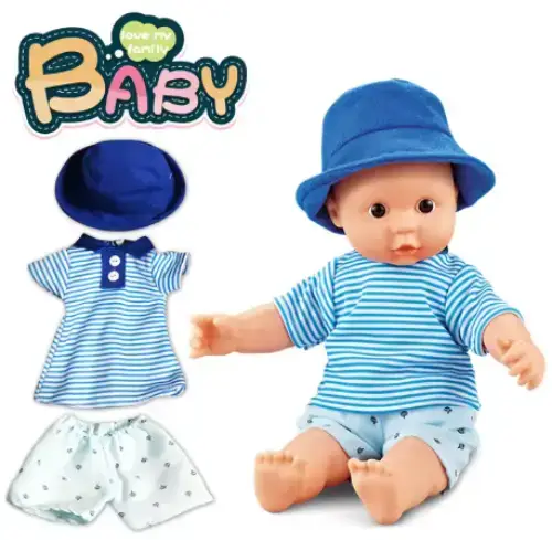 Muñeco Bebe Con Sonido Y Chupete - imagen principal