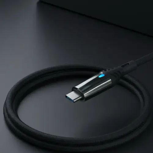 CABLE REFORZADO DE CARGA Y DATOS TREQA LED iOS-MICRO USB 5.1A 5V 1M - imagen 4