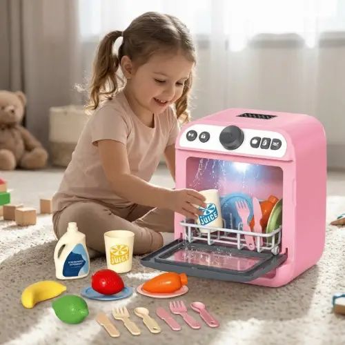 LAVAVAJILLAS JUGUETE INFANTIL LUCES SONIDO 22x13cm - imagen 3