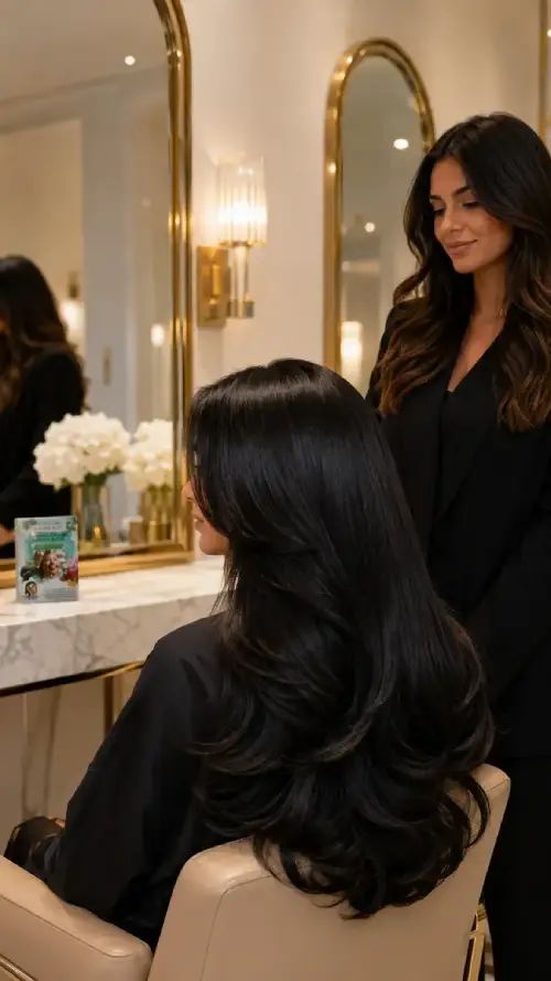 TINTA EN SHAMPOO GEL CRYSTAL BLACK --- 10 UNIDADES - imagen 3